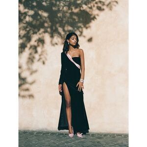 nana jacqueline bethany velvet dress small